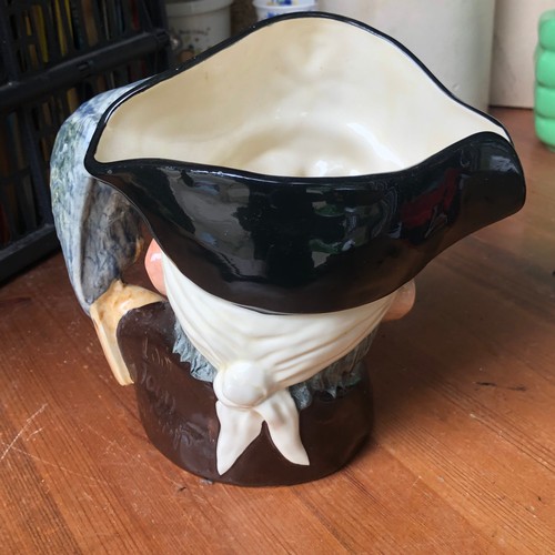 558 - Large Royal Doulton collectors tankard. Long John Silver