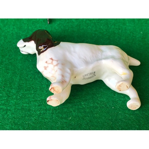 571 - Beswick Springer spaniel ceramic dog figurine