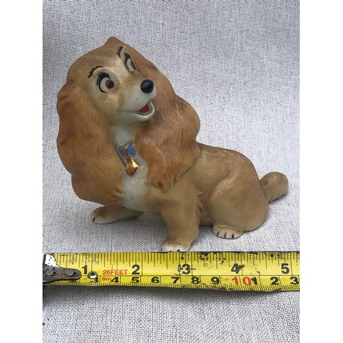 597 - Wade figurine. Lady from Disney’s lady and the tramp