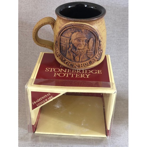 608 - Stonebridge Pottery Sherlock Holmes mug