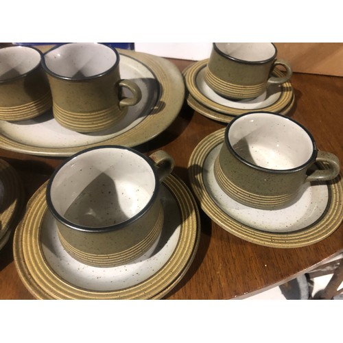 619 - Denby style part coffee set