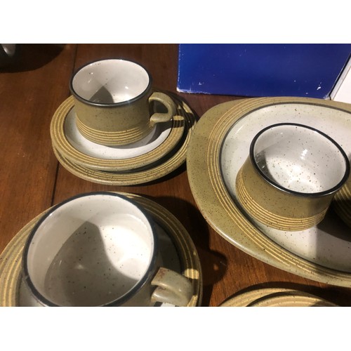 619 - Denby style part coffee set