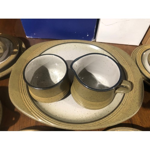 619 - Denby style part coffee set