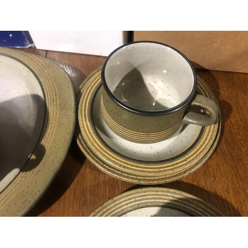 619 - Denby style part coffee set