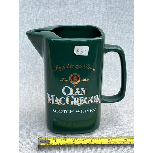 635 - Clan MacGregor Scotch Whisky jug