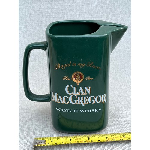 635 - Clan MacGregor Scotch Whisky jug