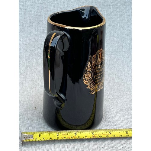 641 - Hedges & Butler Royal scotch whisky jug by Wade