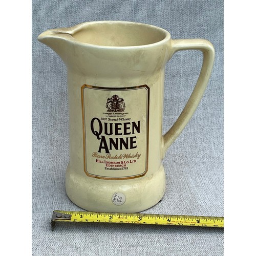 644 - Queen Anne Rare scotch whisky jug by Wade