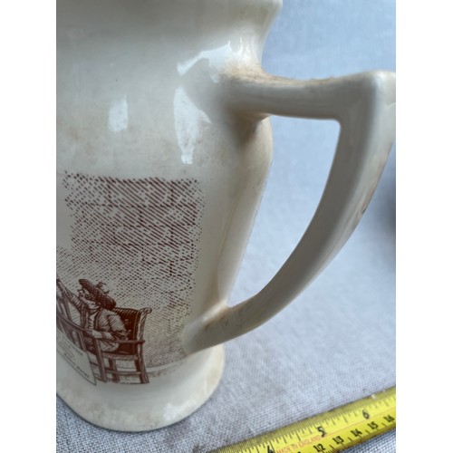 646 - Teachers Highland Cream Scotch Whisky Jug by Seton Pottery