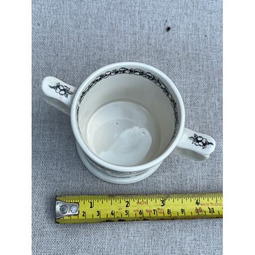 684 - Taunton Cider twin handled cup by Wade