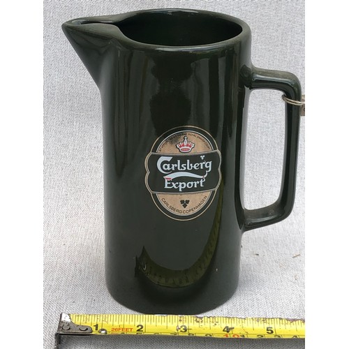 742 - Carlsberg Export lager jug by HCW