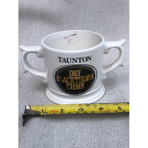 758 - Taunton Dry Blackthorn cider By Honiton pottery