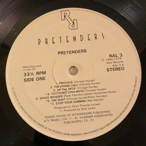 2223 - Pretenders.  Real Records RAL3