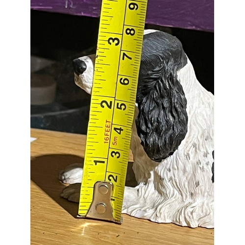 174 - No. BO499B Border Fine Arts New ES Spaniel Black & White