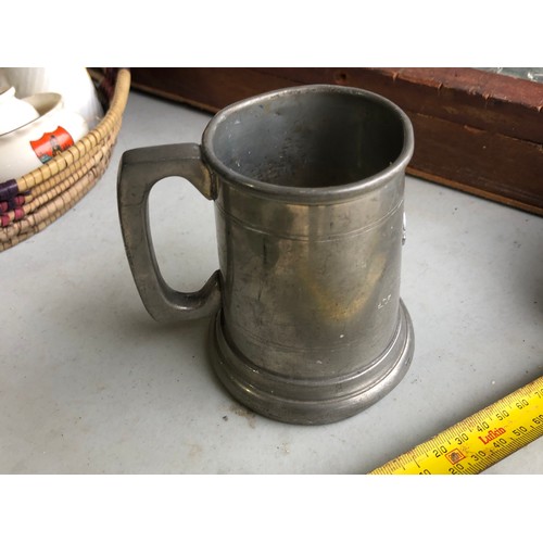 255 - Pewter half pint tankard for the Cival Service Motoring Association. Trophy for 1963 BDB Street Bris... 