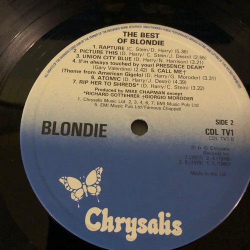 3409 - The best of Blondie. CDL TV1