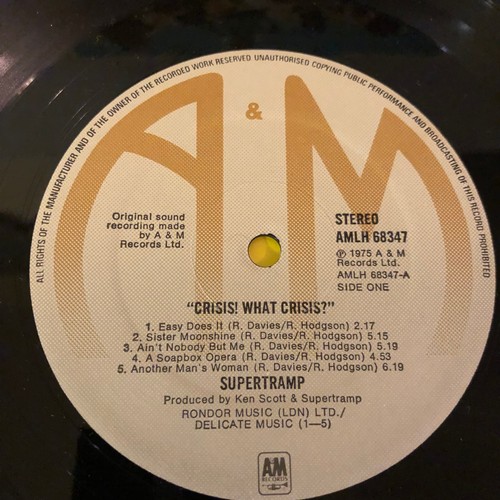 3410 - Supertramp. Crisis? What crisis? AMLH 68347