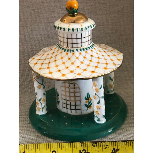 519 - Coalport Orange Blossom Cottage modelled by Jenny Oliver. Boxed