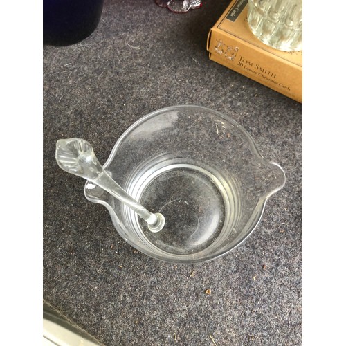 583 - Double lip wine glass rinser / with stirrer. Also used for mixing martini