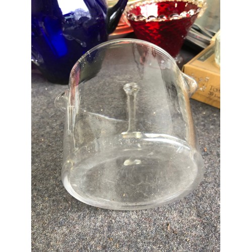 583 - Double lip wine glass rinser / with stirrer. Also used for mixing martini