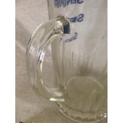 766 - Senior service satisfy Glass jug