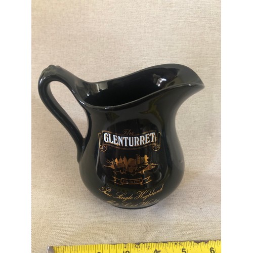 778 - Glenturret pure single Highland malt scotch whisky jug.