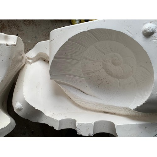 854 - 300 ceramic slip moulds for the production of garden figurines. Buyer will need a Luton size van to ... 