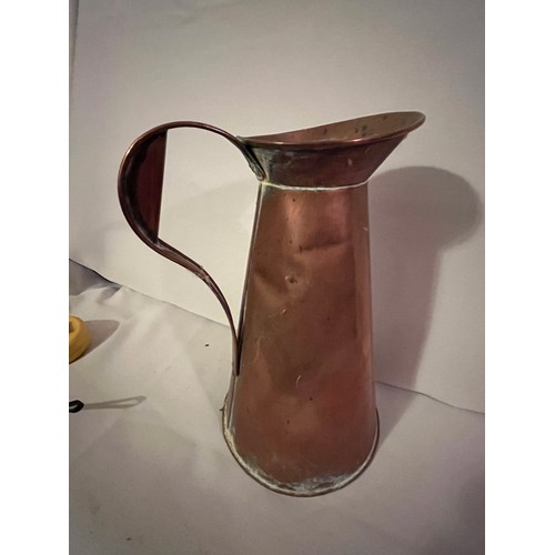 872 - Antique Copper water jug