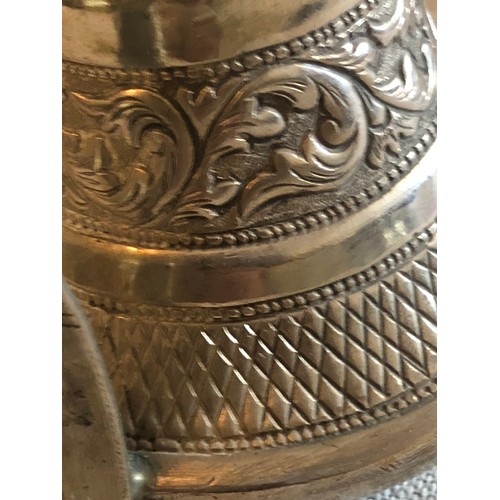 898 - OMANI Silver Islamic OMAN Persian Arabic DALLAH COFFEE TEA POT 21.5cm tall. 358.7 grams. Requires a ... 