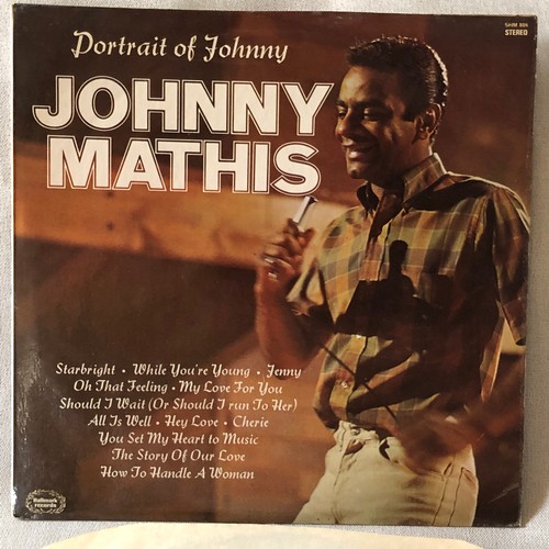 3065 - portrait of Johnny. Johnny Mathis Hallmark stereo SHM 806