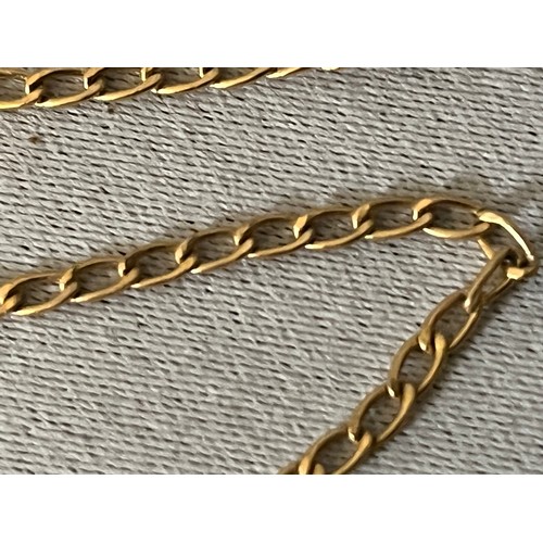 279 - Gold chain for scrap or repair. 1.4g
