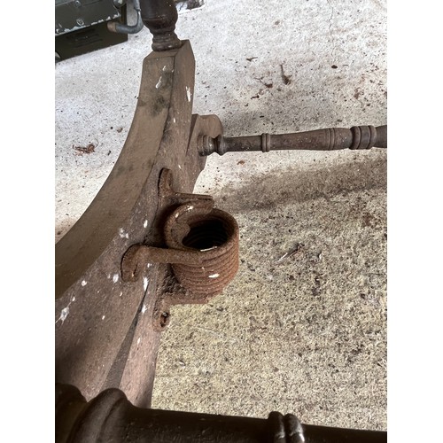 Antique sprung rocker chair