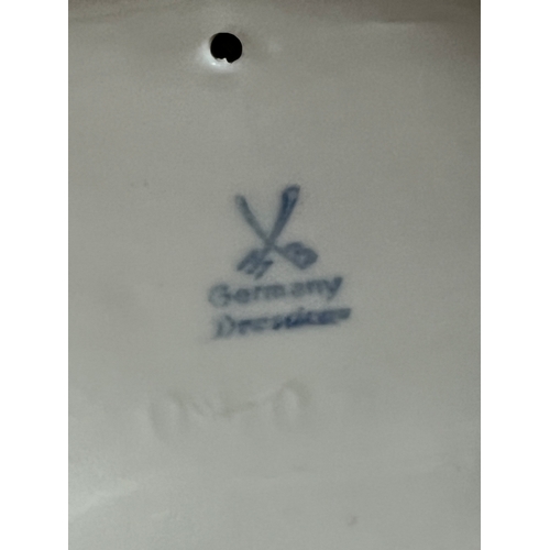 16 - Dresden porcelain cherub figurine