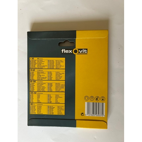 37 - 1 box of 80 grit orbital ventilated sanding discs. Diameter 150mm. The box contains 20 packs and eac... 