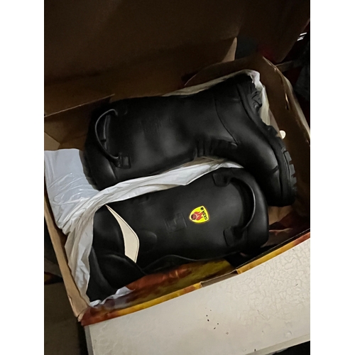 128 - Pair of Firefighters boots