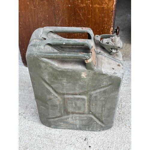 150 - 1969 Jerry can with military crows foot mark