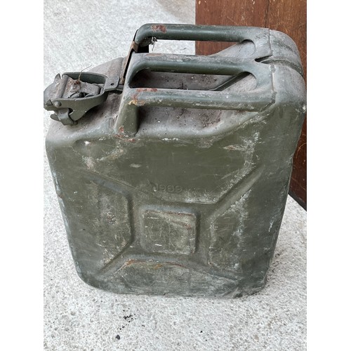 150 - 1969 Jerry can with military crows foot mark