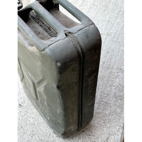 150 - 1969 Jerry can with military crows foot mark