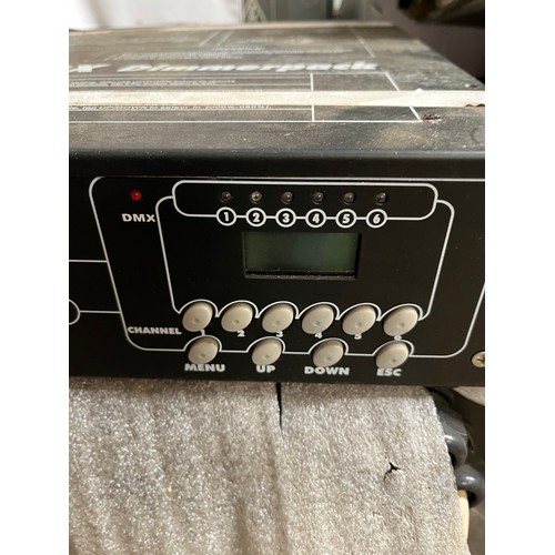 153 - Eurolite DPX-610/620 series 6 channel dimmer pack for stage lighting. Loads more of this type of thi... 