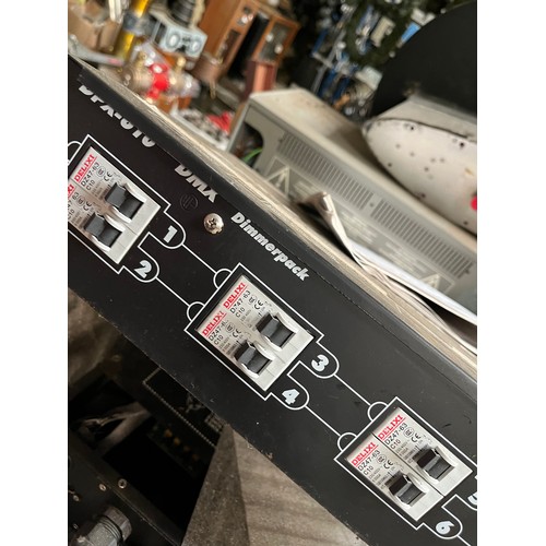 153 - Eurolite DPX-610/620 series 6 channel dimmer pack for stage lighting. Loads more of this type of thi... 
