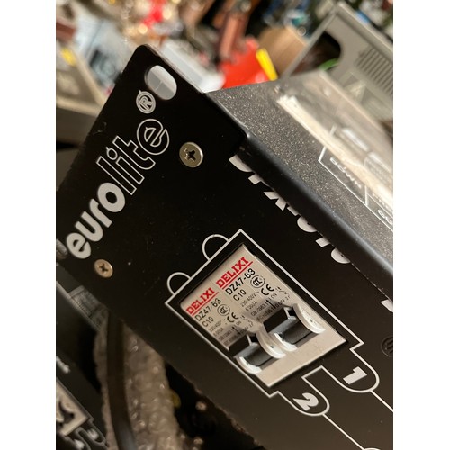 155 - Eurolite DPX-610/620 series 6 channel dimmer pack for stage lighting. Loads more of this type of thi... 