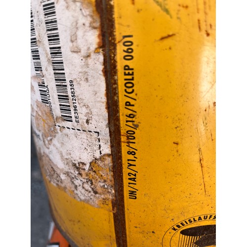 167 - 25L tin of white exterior gloss MOD ships paint