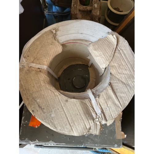 179 - Large roll of white strapping/ banding