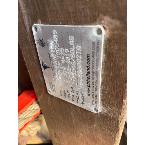 182 - 8m Ships rope ladder FSC hardwood. Used