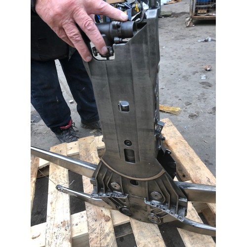 227 - MOD - Afterburner mechanical gear for Tornado jet flighter.