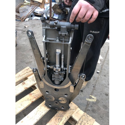 227 - MOD - Afterburner mechanical gear for Tornado jet flighter.