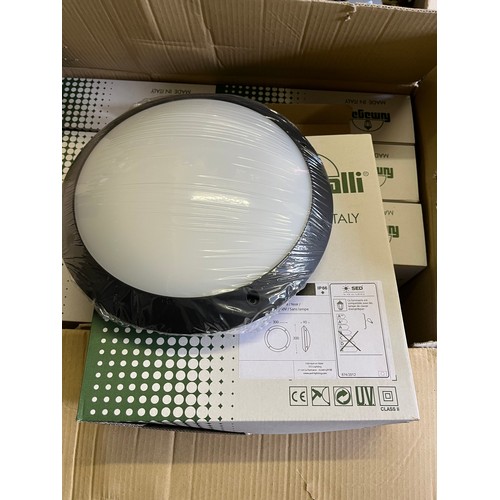 305 - MOD - Fumagalli  Bulk head / overhead  plastic covered light
