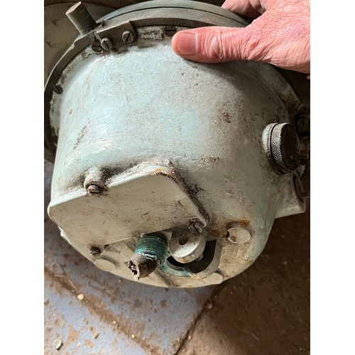 316 - MOD - Antique brass compass repeater unit.