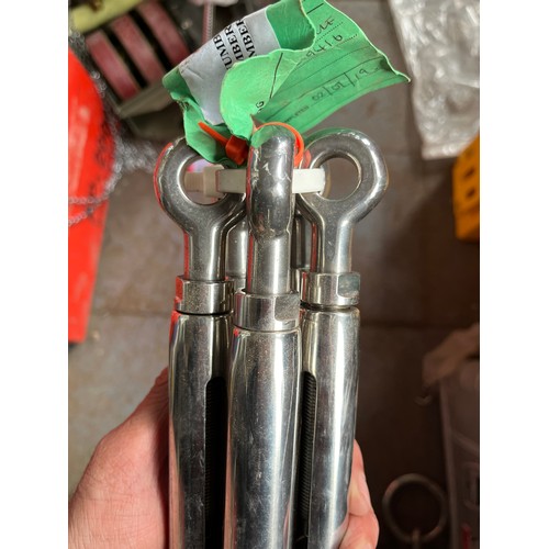 323 - MOD - Pack of 5No. Stainless steel rigging bottle screws
