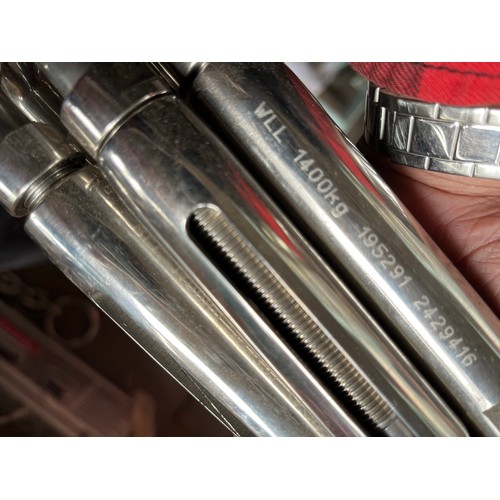 323 - MOD - Pack of 5No. Stainless steel rigging bottle screws